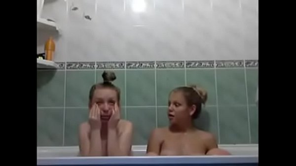 Russian girls in bathtub